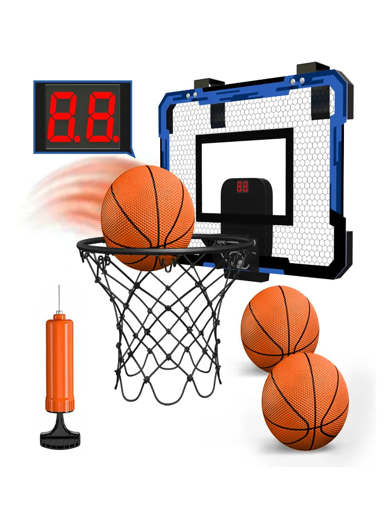 Ring Basketballkorb Wandmontiertes Indoor-Trainings-Kinder-Basketballspielzeug Mini-Basketballkorb-Set für Kinder-Outdoor-Spiele