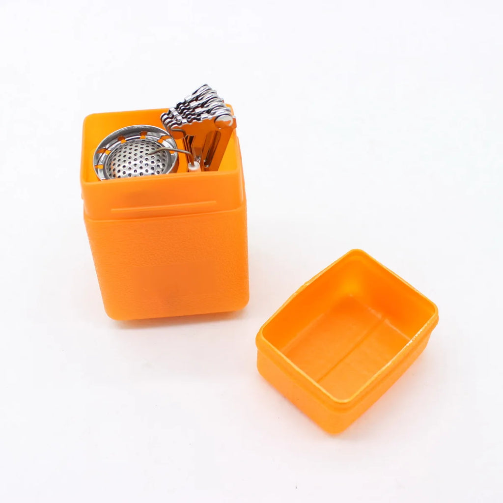 Faltbarer Outdoor-Kocher, ultraleichter Mini-Gaskocher aus Legierung für Camping, Wandern, Gasofen, tragbarer Outdoor-Kocher für Picknick