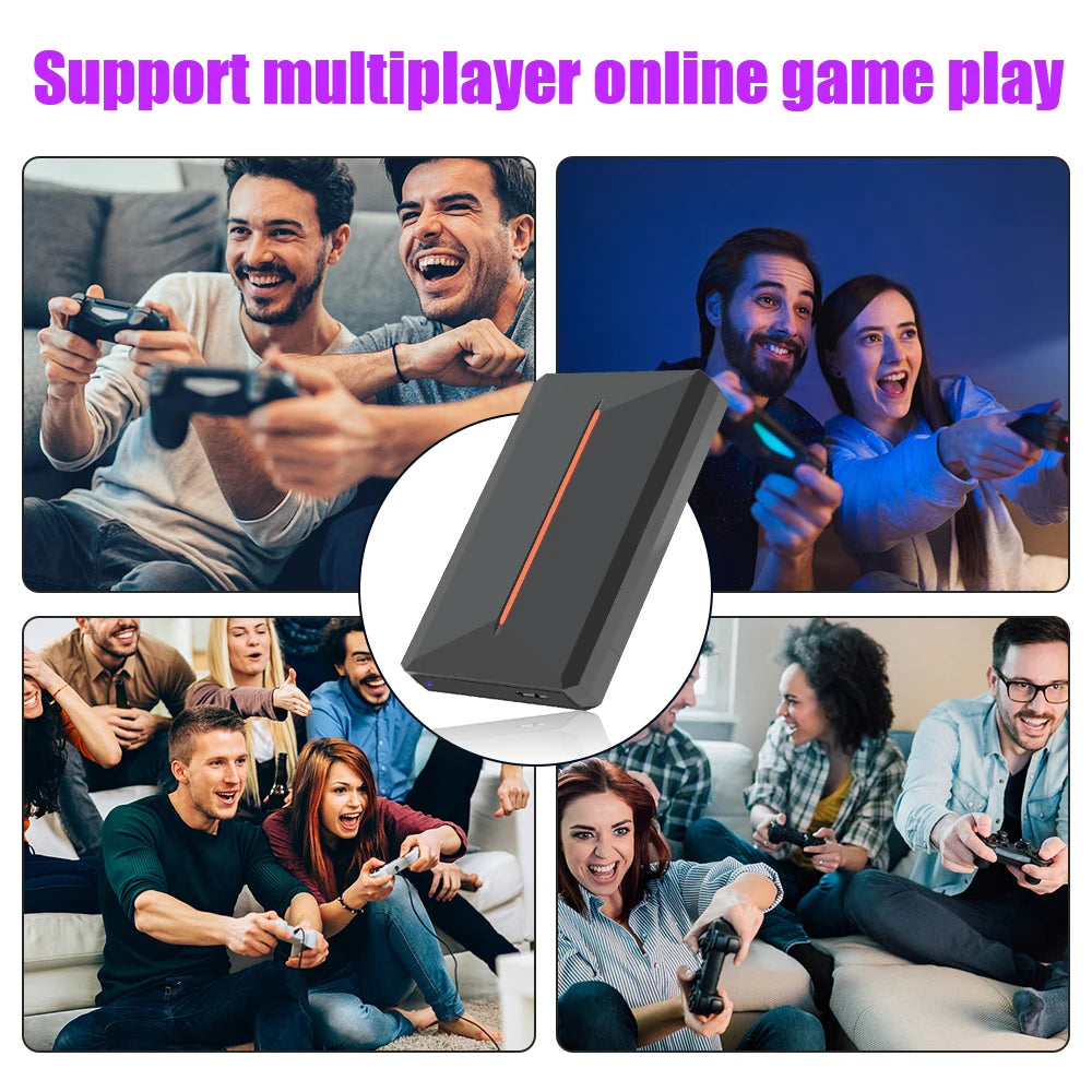 3760+ 3D/AAA-Spiele für PS4/PS3/PS2/Switch/WII/WIIU/N64/DC etc. Tragbare 500GB Launchbox Externe Gaming-Festplatte für Windows PC