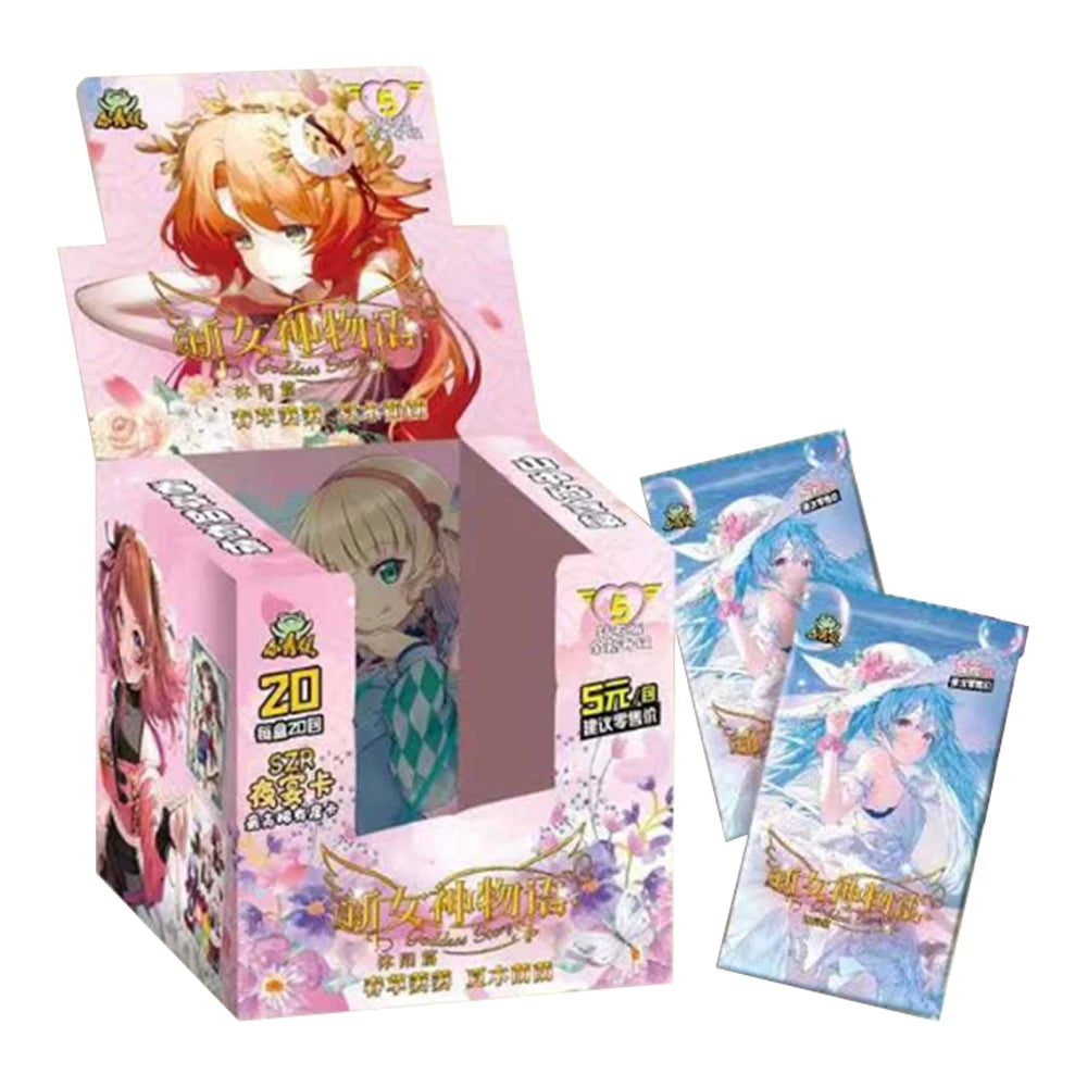 New Goddess Story Card Fufeng Kapitel Bunte Blitzkarte Anime-Charakter-Sammelkartenspiele Spielzeug Kindergeschenke