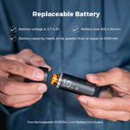FLEXTAIL ZERO PUMPE – 30g tragbare elektrische Camping-Luftpumpe zum Aufblasen von Isomatten, 1 wiederaufladbarer Akku enthalten