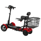 Elektrisches Vierrad-Skateboard Tragbare Elektroroller 10 Zoll 36V klappbarer Elektroroller für Behinderte und Senioren