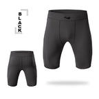 Kompressionsshorts Herren Schnell Trocknend Bodybuilding Tights Shorts Fitness Leggings Elastischer Bund Sportshorts Kurze Hose Gym Laufsport Herren
