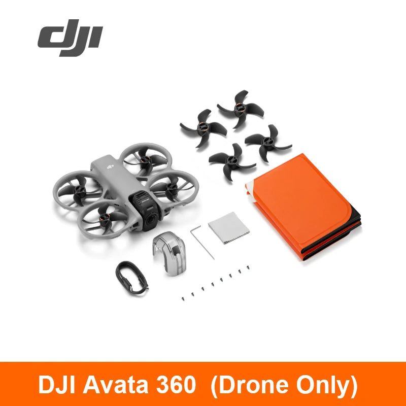 DJI Avata 360 360° Panorama Drohne 8K HDR Video 1-Zoll-Sensor Omnidirektionale Hindernisvermeidung FPV RC Drohne Avata 360