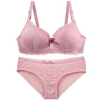 DaiNaFang Neues sexy BH-Set Push Up Unterwäsche für Damen Verstellbar Atmungsaktives Design Schweißabsorbierendes Oberteil BC Cup Dessous