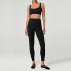 Nahtloses High-Waist Butt Lift Activewear Set Damen Sport Laufen Fitnessstudio Workout Sport Set Damen