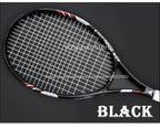 Professional Unisex Carbon Fiber Tennis Racket With Bag Training Paddle Rackets For Adult Men Women Ultra Light Racquet