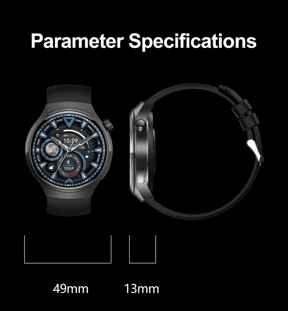 2026 Neue Watch 5 Pro Upgrade GPS NFC Herren Smartwatch 360*360 AMOLED HD Bluetooth Anruf Wasserdichte Smart Watch für Android iOS