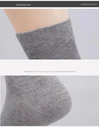 20 Stück/Los Herren Socken aus reiner Baumwolle Übergröße Einfarbig Freizeit Business Lange Socken Atmungsaktive Weiche Herrensocken EU39-48