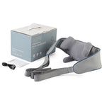 Foreverlily 26W Bürstenloser Motor Nacken- und Schultermassagegerät Kabelloses Nacken- und Rückenmassage-Schal Nackenmassager