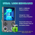 R36 Ultra Handheld WIFI Game Player 4 Zoll IPS-Bildschirm Open Source Retro Video Player 64G/128G Speicher bis zu 20000+ Spiele