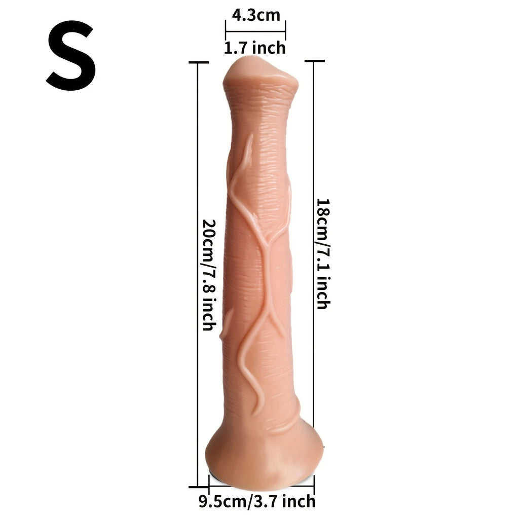 Pferdepenis Riesiger Tier-Dildo Für Frauen Männer Homosexuellen Masturbator Anal G-Punkt Lange Dildos Analsex-Plug Erwachsenen-Sexspielzeug Penisstimulator 18