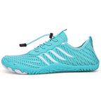 Unisex-Schnelltrocknende Wasserschuhe Herren Damen Bunte Strand-Schwimm-Surf-Wasserschuhe Paar Barfuß-Upstream-Sneaker