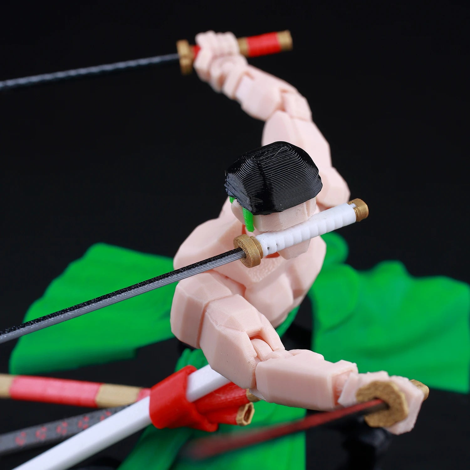 9L3D Gedruckte Anime One Piece Naruto Demon Slayer Dummy13 Lucky T13 Bewegliche Shapeshift Actionfiguren Mannequin Spielzeug Sammlerstücke