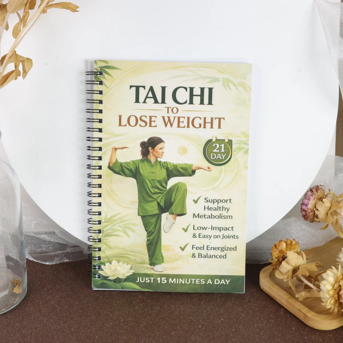 Tai-Chi-Plan zur Gewichtsabnahme für mittlere und ältere Altersgruppen – Training mit geringer Intensität zum Fettabbau, Gleichgewichtstraining, Gelenkgesundheit und F