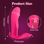 APP-gesteuerter Stoß-Vagina-Vibrator für Frauen, tragbares Höschen, G-Punkt-Klitoris-Vibrator, weibliches Masturbations-Sexspielzeug für Frauen