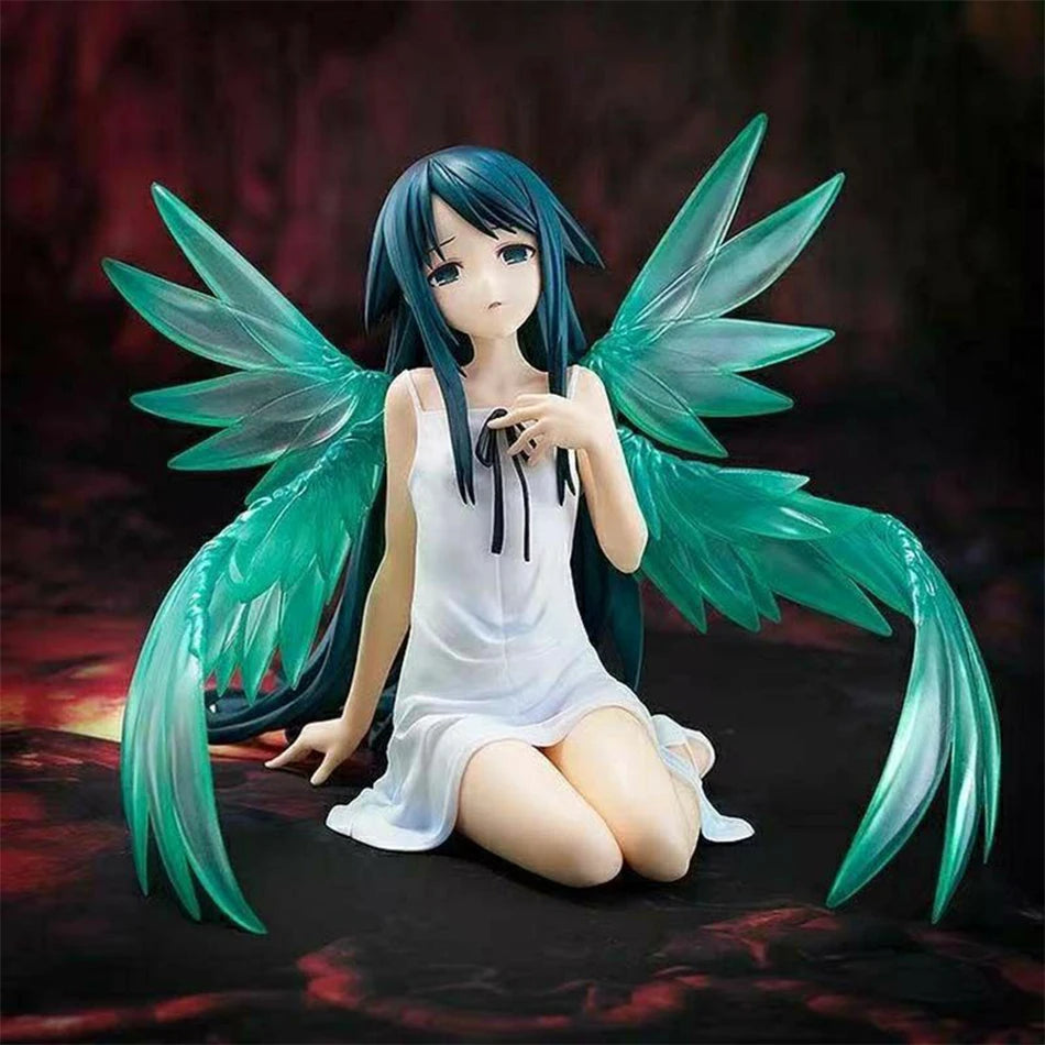 Game The Song of Saya 12cm Saya no Uta  Pure Love Girl Figure PVC Model Desktop Decoration Action Figurine Collecting Toys Gifts