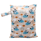 Wasserdichte Wickeltasche Windeltasche Mama Baby Umstandstasche Waschbare Reißverschluss Windel-Organizer Trockenbeutel Reisetragetasche 30x40cm