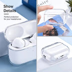 Clear Soft TPU Bluetooth Earphone Case with Lanyard Strap for AirPods Pro 2 2022 2nd Generation Air Pods 3 2 1 Cover Accessories