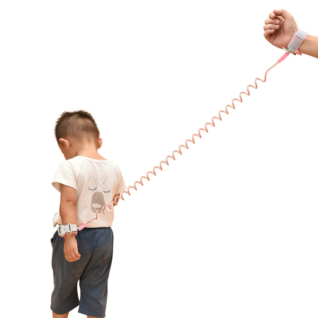 Babysicherheit 2M Anti-Verlust-Traktionsseil für Kinder Armband Schloss und Schlüssel Sicherheits-Traktionsgurt für Kinder Reisen Outdoor