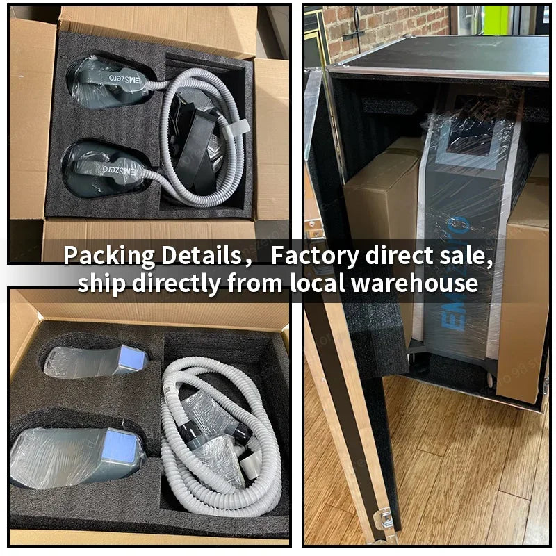 Neueste Myoslim Neo RF EMS Body Sculpting Maschine 6500W HI-EMT Muskelstimulator Po-Lifting Massagegerät zur Körperformung