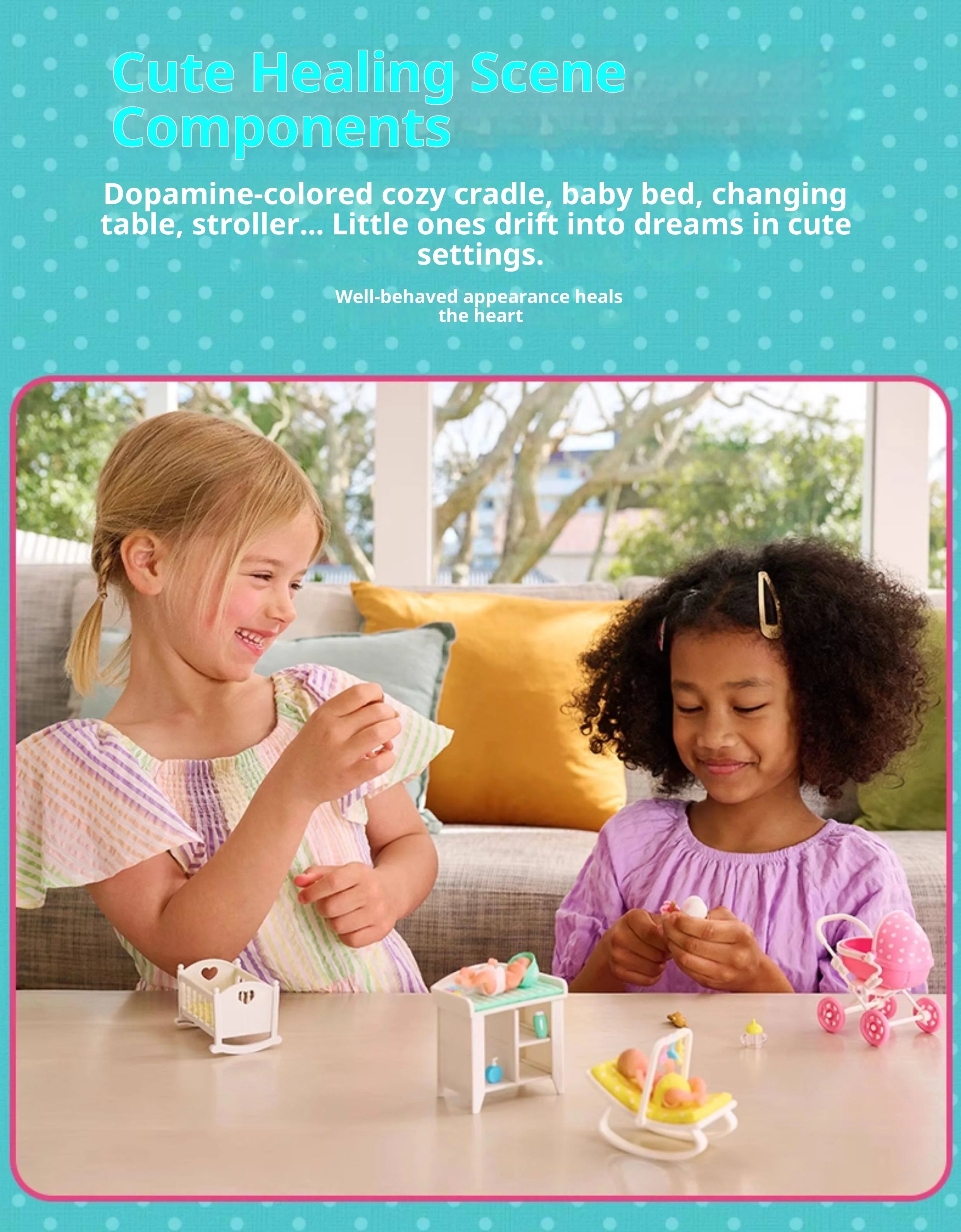 Zuru 5 Surprise My Mini Baby Miniatur-Babypuppen Sammelbares Überraschungs-Ei mit 12 verschiedenen Modellen, auf Lager, Spielzeuggeschenk für Kinder