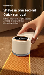 2025 New 1200mAh Lint Remover for Clothing LED Digital Electric Pellet Fluff Remover USB Rechargeable Fuzz Fabric Shaver Sweater