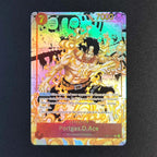 28 Stil DIY ONE PIECE CARD Game Luffy Sanji ACE Zoro Shanks Nami Teach Sabo Manga Alt Art SEC Englische Sammlung Anime Karten