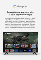 Xiaomi TV A 32, Kompakte Größe mit farbintensivem Bildschirm, dynamischer Sound mit Dolby Audio™, DTS-X und DTS Virtual:X, hochwertiges Metall-Finish