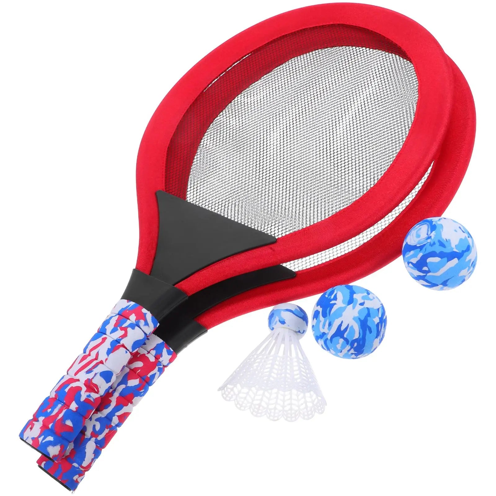 Eva Durable Kinder Tennis Schläger Set Leichte Kinder Strandball Sportspiel Plastik Outdoor Schläger Sport Multi