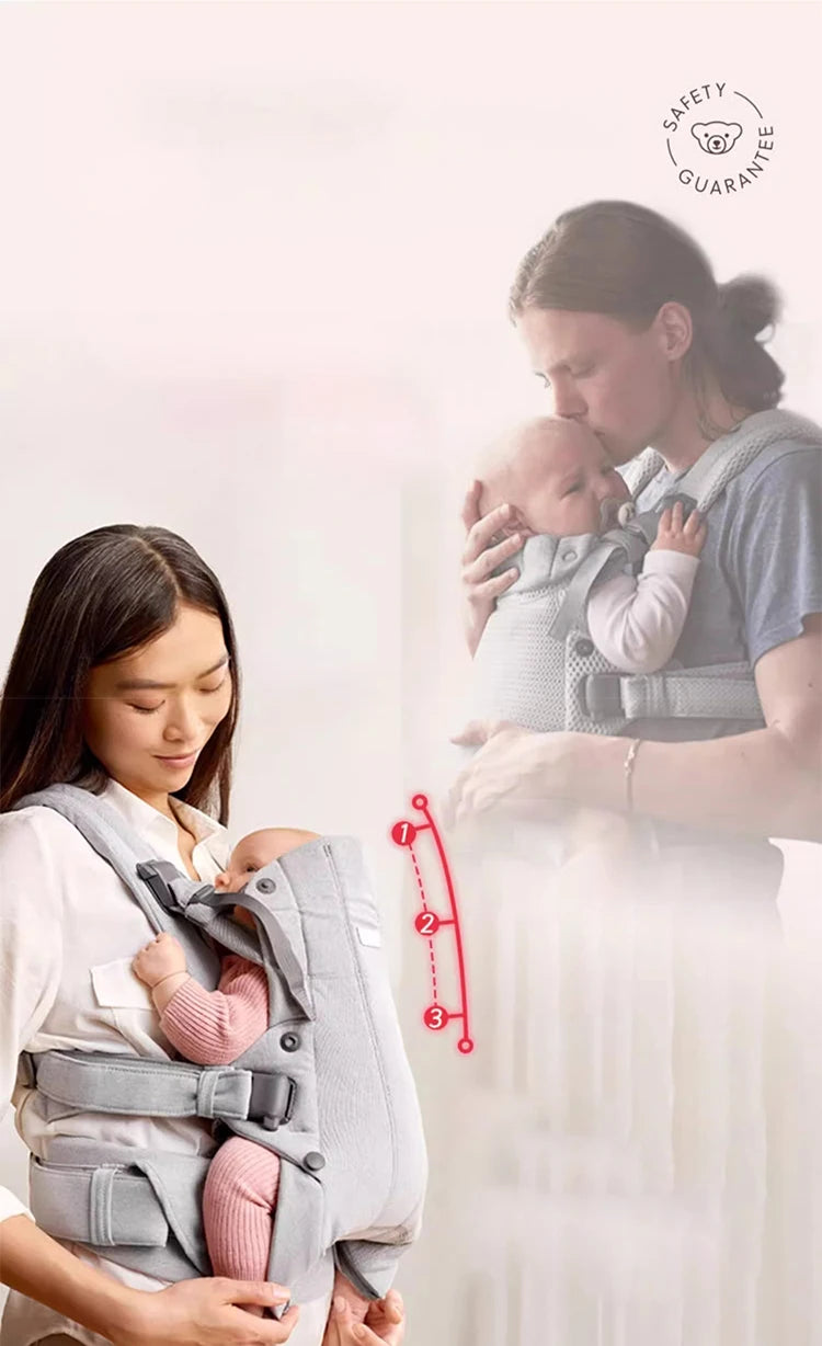 BabyBjorn  Baby Carrier in 3D Mesh | Ergonomic 3-in-1 Design Supporting Newborns and Toddlers (7-40 Pounds)