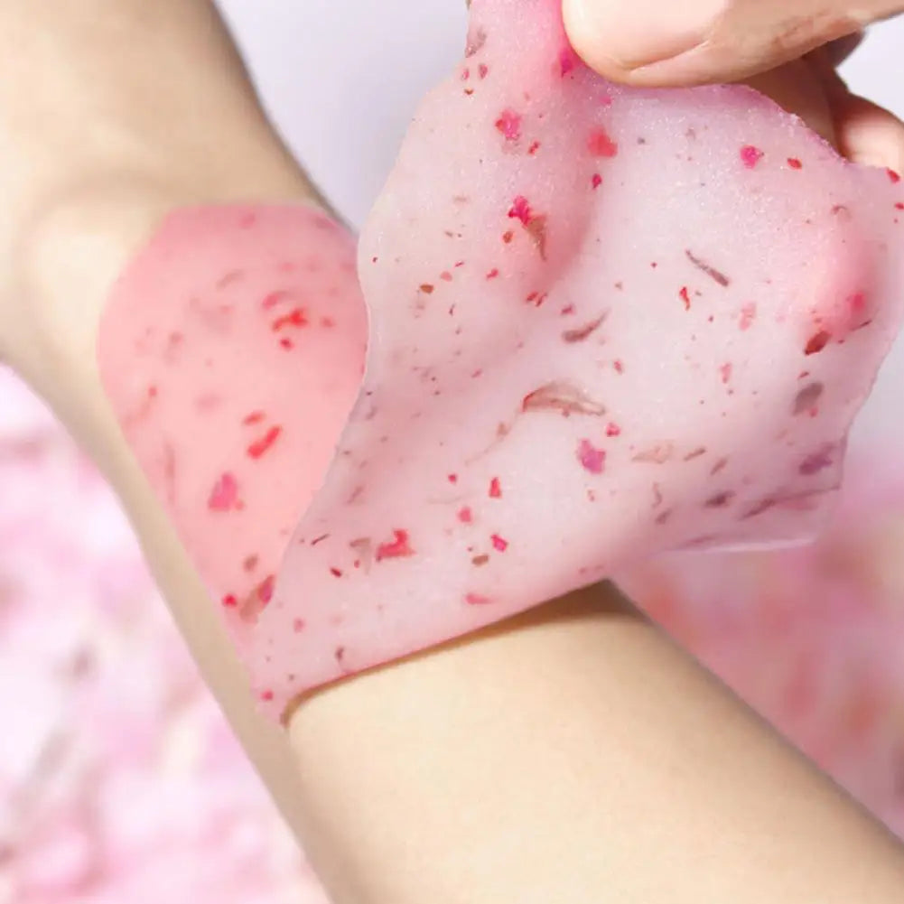 Gelee-Maske für professionelle Gesichtsbehandlungen, glatte Rosen-Gesichtsmaske für die Hautpflege, feuchtigkeitsspendende, nährende Hydro-Gelee-Maskenpuder, Gel-Abziehmaske