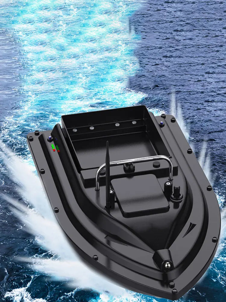 D16 Futterboot mit einzelnem Köderbehälter, automatisches Köderboot mit Fernbedienung, 400–500 m Reichweite, 12000 mAh
