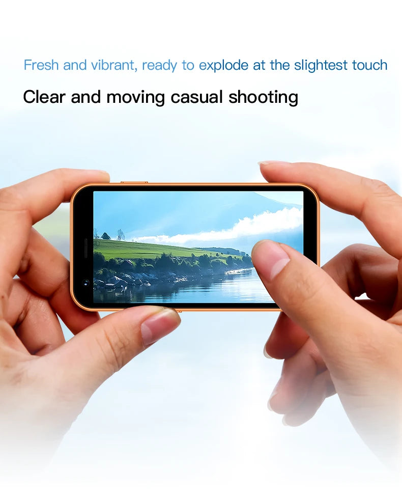 SERVO 18SE MINI Kleines Android Smartphone 3G WCDMA Dual SIM-Karte 2GB+16GB Play Store Wi-Fi Gesichtserkennung 3.0 Zoll Mini Smartphones