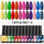 10/12PCS/SET Katze Magnetisches Gel Nagellack Set 9D Reflektierendes Glitzer Gel Halbpermanentes UV Gel Soak Off Funkelndes Nagelkunst Kits