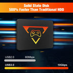 1TB tragbare Gaming-SSD 3 Systeme in 1 Spielekonsole 80+ Emulatoren für PS5/PS4/XBOX/XBOX One/PS3/SWITCH mit 16191 3D- & Retro-Spielen