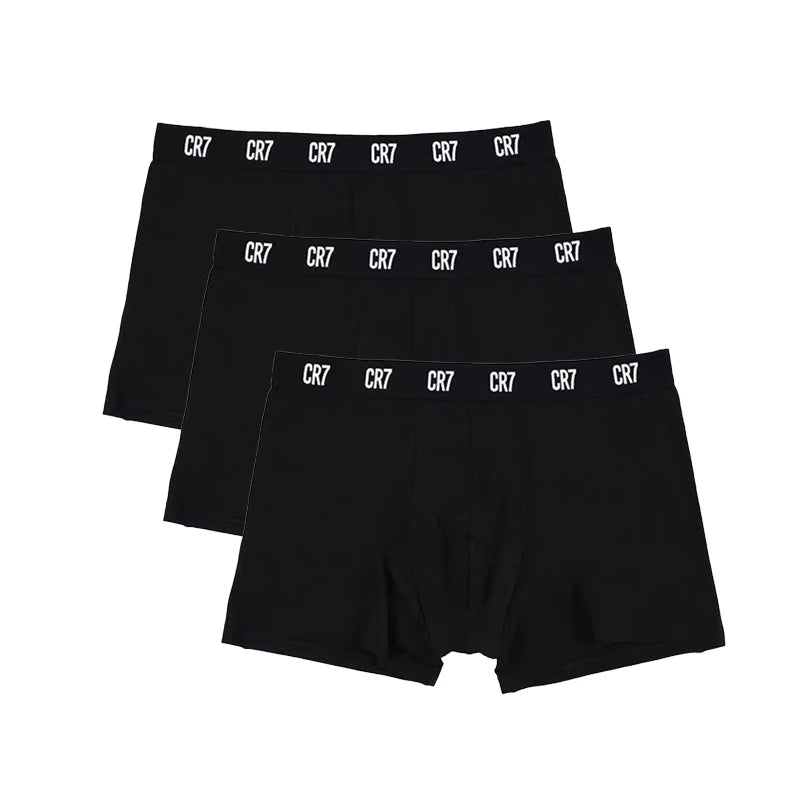 CRIIS SEVEN 7 Boxer Hombre Cotton Cristiano Ronaldo Herren Sport Shorts Unterwäsche Männliche Marke Boxershorts Herrenslips Herren Geschenk Unterhose