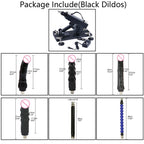 ROUGH BEAST Sexmaschine für Frauen und Männer mit Dildoaufsatz, automatische Masturbationsmaschine, 3XLR-Anschluss, Sexspielzeugprodukte