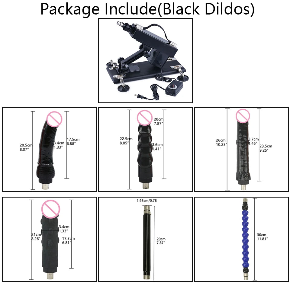 ROUGH BEAST Sexmaschine für Frauen und Männer mit Dildoaufsatz, automatische Masturbationsmaschine, 3XLR-Anschluss, Sexspielzeugprodukte