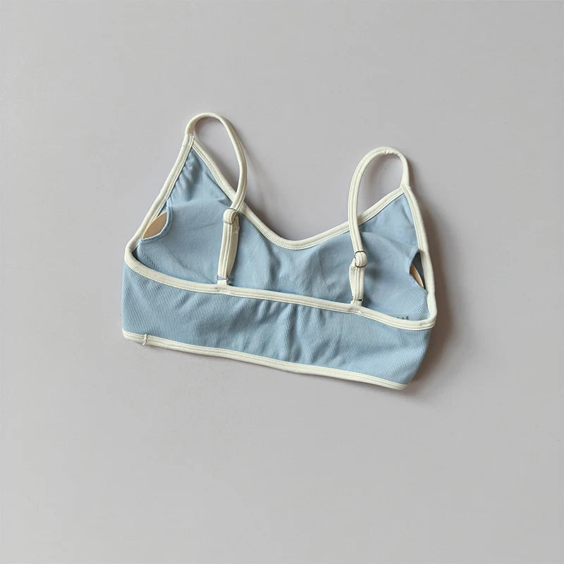 2-TEILIGER Yoga-Anzug Nahtlos mit Brustpolster Enge Sport-BHs und High-Waist-Shorts zum Draußen Tragen, Laufen, Training, Fitness, Yoga-Set