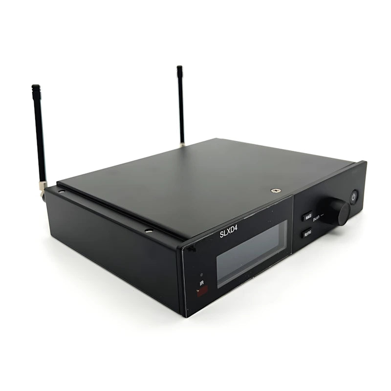 SLXD Mikrofon 500/600/800MHz Drahtloses Mikrofonsystem 4-Pin Headset KSM8/Beta58 Professionelles Audio-Equipment für Bühne Karaoke