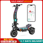 HALO KNIGHT T107Max 72V 8000W Elektroroller für Erwachsene, schnell, 120km/h, Leistungsstarker Doppelmotor, E-Scooter, Top E-Scooter