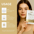 LAIKOU Korea Schnecken-Kollagen-Essenz-Maske, feuchtigkeitsspendende Tuchmaske, Anti-Falten-Gesichtsmaske, straffende Hautpflege, 25g*20 Stück