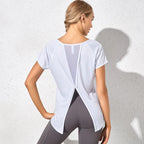 Einfarbige Damen Fitness Yoga Shirts Ärmellose Yoga Tank Tops Sexy Workout Schnell Trocknende Sportweste Damen Lauf T-Shirt