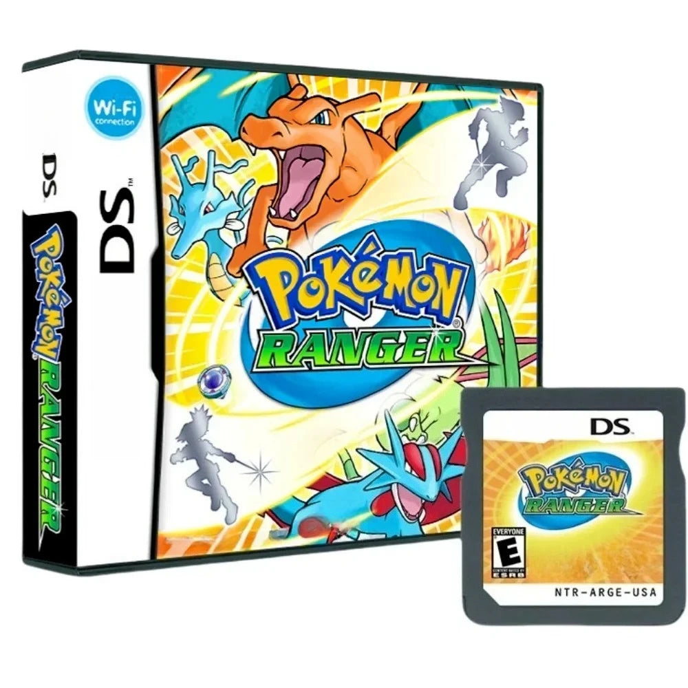 NDS-Spielkarte, Pokémon-Serie Platin, Pure Heart, True Soul, Conquest, Garbage Gold, Neue Version Englisches Spiel