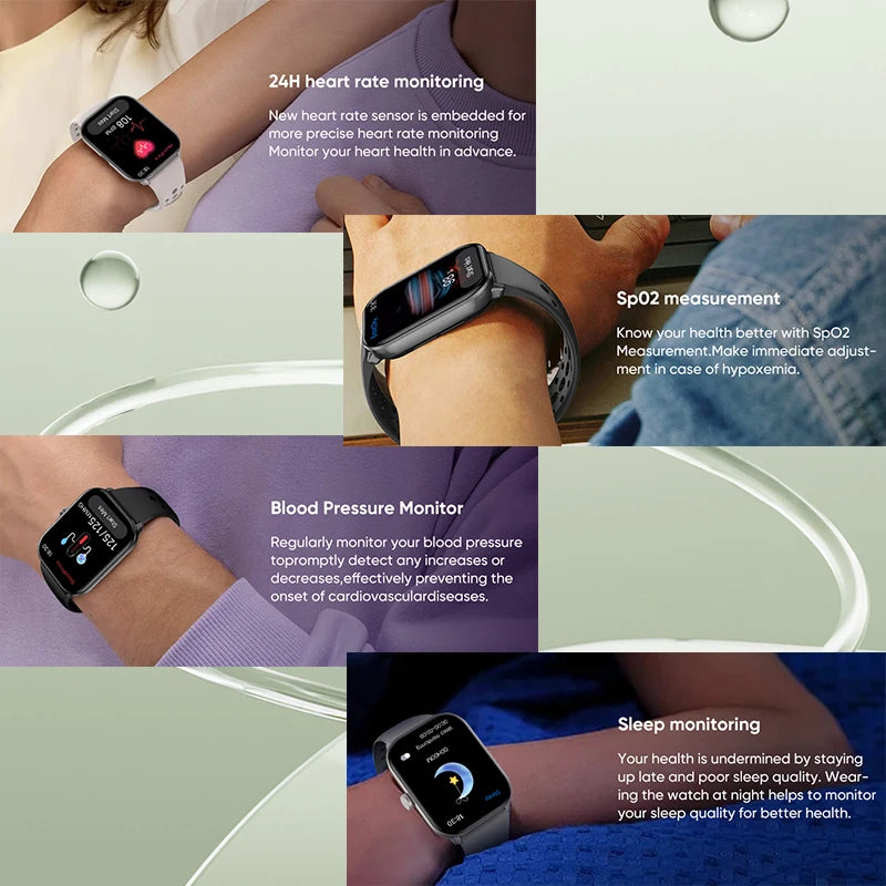 For Xiaomi Watch 5 Smart Watch Men HD AMOLED Screen Heart Rate Bluetooth Calling GPS Tracking Waterproof Sports SmartWatch Women
