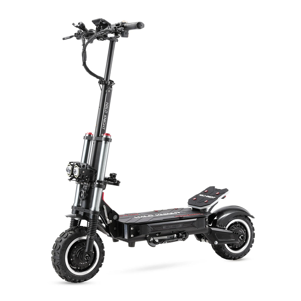Neuer HALO KNIGHT T107Pro Smart E-Scooter für Erwachsene, großes Display, 60V 38.4Ah Akku, 3000W Dualmotor, 95KM/H Leistungsstarker Elektroroller