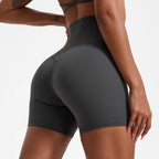 Hearuisavy Damen Yoga Shorts Sommer Soft Buttock Lift Gym Leggings High Waist Sport Shorts Damen Running Workout Shorts Female