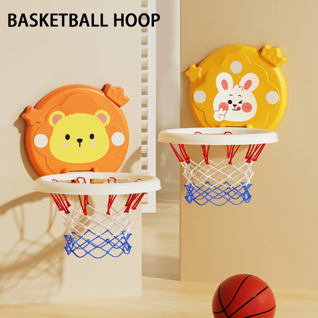 Basketballständer für Kinder, Indoor-Wurfbälle, aufbaubares und faltbares Hängespielzeug