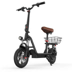 ISCOOTER i12 Elektroroller für Erwachsene 500W Motor E-Scooter 36V7.5AH Akku Elektroroller 12 Zoll Straßenreifen Elektroroller